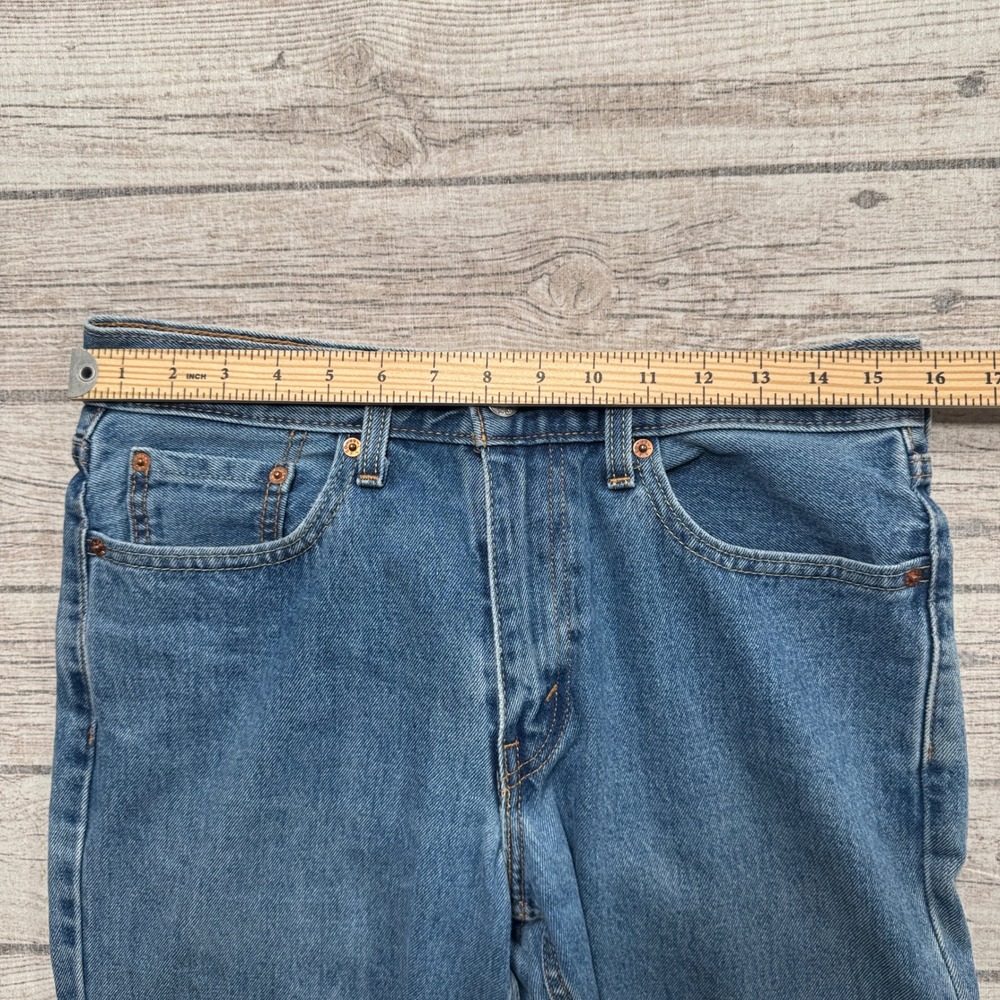 Levi's 550 Jeans Mens 30x32 Blue Denim Tapered Leg Relaxed High Rise Medium Wash - Picture 4 of 8